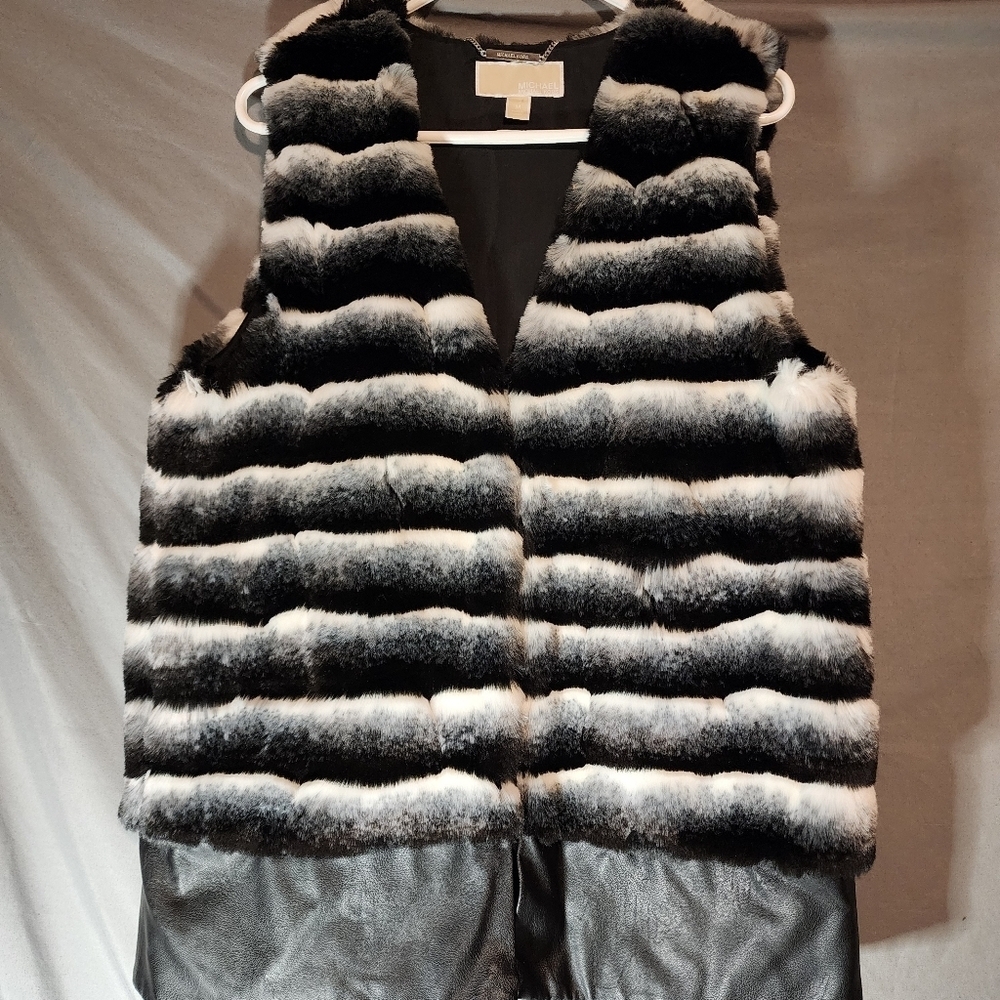 Michael Kors Faux Fur Vest